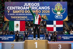 Mantiene M&eacute;xico dominio en los Centroamericanos 2026; suma 27 oros tras jornada del lunes