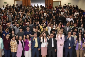 Reconoce el Rector Jes&uacute;s Madue&ntilde;a el papel transformador de la mujer en la UAS; celebran el talento de las universitarias con la conferencia &ldquo;Construyendo poder femenino&rdquo;