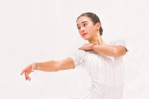 Mexicana Andrea Astrain finaliz&oacute; en el lugar 43 del Campeonato Junior de Patinaje