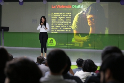 Secretar&iacute;a de Seguridad P&uacute;blica realiz&oacute; charla sobre prevenci&oacute;n de violencia digital para estudiantes del COBAES