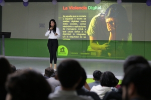 Secretar&iacute;a de Seguridad P&uacute;blica realiz&oacute; charla sobre prevenci&oacute;n de violencia digital para estudiantes del COBAES