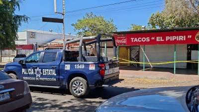 Ejecutan a un empleado de taquer&iacute;a en Bachigualato, Culiac&aacute;n