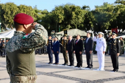 Conmemoran autoridades el 110 aniversario del Ej&eacute;rcito Mexicano