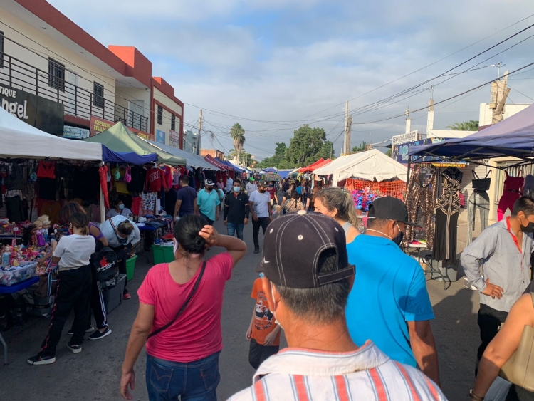 Tiangueros de Los Huizaches piden mayor control tras llegada del tianguis de Guanajuato