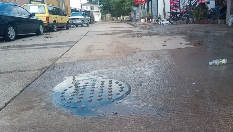 Vecinos de la colonia Ignacio Allende denuncian pestilencia de las coladeras