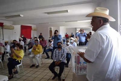 Roberto Valdez Arredondo, nuevo dirigente del Comit&eacute; Municipal Campesino N&uacute;mero 8 en Guasave
