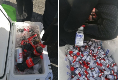 SAT decomisa 1,155 frascos de 'Sputnik V' que iban de contrabando a Honduras