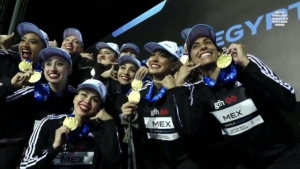 M&eacute;xico gana el oro en nataci&oacute;n art&iacute;stica en la Copa Mundial en Egipto