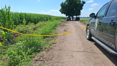 Localizan una fosa clandestina, con al menos un cuerpo, en Villa Ju&aacute;rez, en el municipio de Navolato