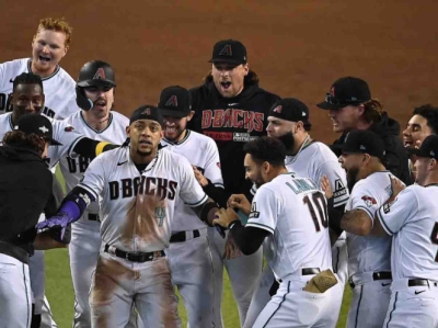 Diamondbacks se mete a la pelea en la Nacional tras ganarle a Phillies el 3er juego de la serie