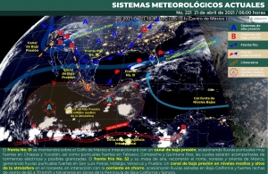 El Frente Fr&iacute;o y su masa de aire recorrer&aacute;n el Norte y Noreste del pa&iacute;s
