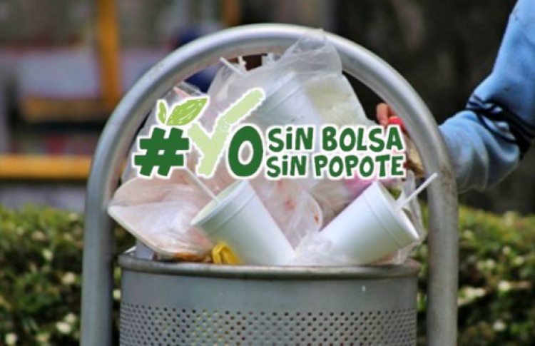 QUEDAN PROHIBIDOS a partir del 20 de julio los popotes y bolsas de plástico no biodegradables