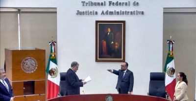 Eligen a Guillermo Valls como presidente del Tribunal Federal de Justicia Administrativa