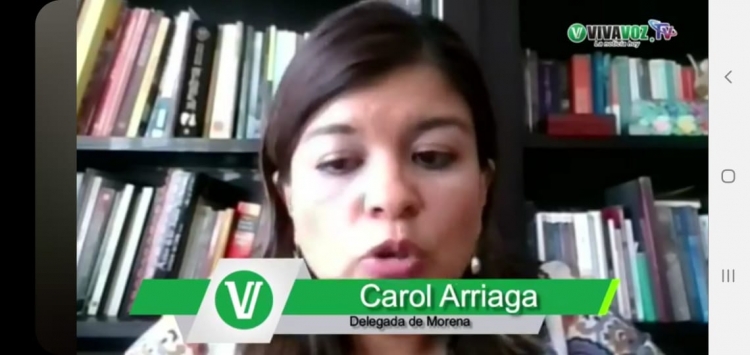 La reelección aún no está definida en Morena: Carol Arriaga