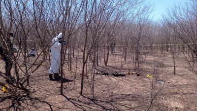 Ratreadores localizaron una osamenta humana cerca de La Cuetera, al sur de Culiac&aacute;n
