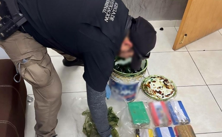 En Valle del Carrizo, Ahome, detienen en Operativo a chofer con 6 paquetes de probable fentanilo