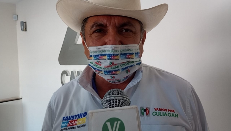Sin miedo a las encuestas y al debate Faustino Hernández no para su campaña