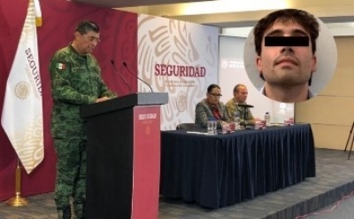 Confirma la Sedena detenci&oacute;n de Ovidio Guzm&aacute;n; Golpe a la c&uacute;pula del c&aacute;rtel del pac&iacute;fico