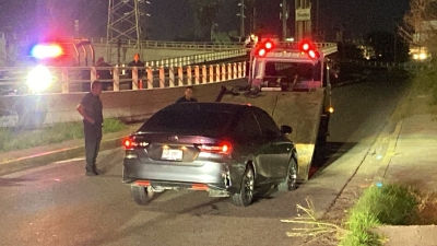 Gatilleros atacan a balazos a polic&iacute;as estatales en el Distribuidor Vial de Infonavit Humaya en Culiac&aacute;n