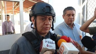Falso que haya ingresado gente armada al penal de Aguaruto, aclar&oacute; el secretario de Seguridad P&uacute;blica