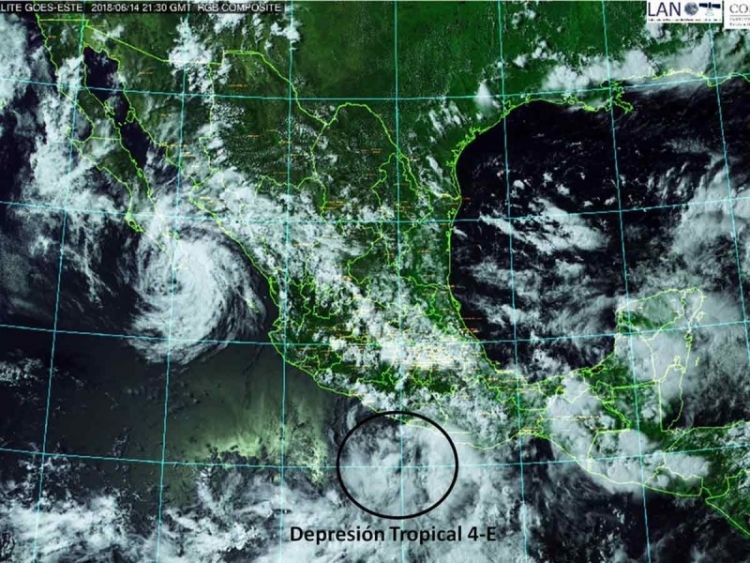 Tormenta tropical Dolores impactará el sur y centro de Sinaloa: PC