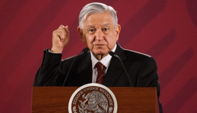 Andr&eacute;s Manuel L&oacute;pez Obrador, presidente de M&eacute;xico