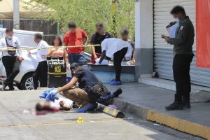 Asesinan a un joven a balazos en la colonia República Mexicana