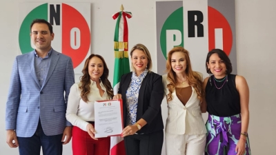 &Eacute;rika S&aacute;nchez Mart&iacute;nez tom&oacute; protesta como delegada general en funciones de la Secretaria General de la CNOP en Sinaloa