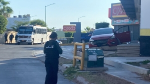 Atacan a balazos a un policía estatal y una mujer resultó herida de una bala perdida al sur de Culiacán