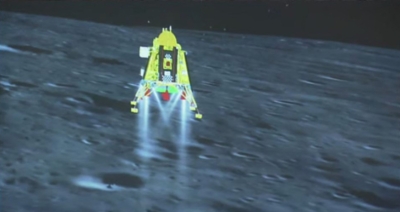 India hace historia y conquista el Polo Sur de la Luna; es el primer pa&iacute;s en aterrizar en esta parte del sat&eacute;lite
