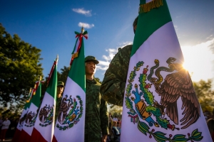 La bandera representa el proceso de transformaci&oacute;n que vive el pa&iacute;s: Graciela Dom&iacute;nguez
