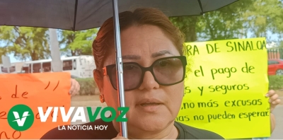 Reclaman viudas de polic&iacute;as sus pensiones a la gobernadora Yeraldine