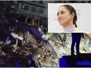Claudia Sheinbaum envía mensaje de apoyo a Turquía tras terremoto