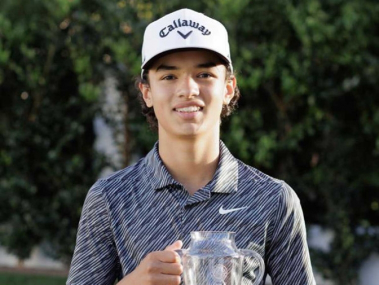 Brilla golfista Fernando Salgado III con toque bajacaliforniano