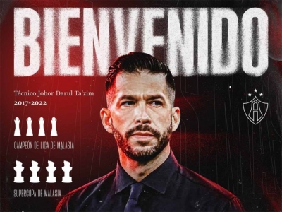 Benjam&iacute;n Mora, nuevo t&eacute;cnico del Atlas; &lsquo;hoy tengo mi coraz&oacute;n rojinegro&rsquo;