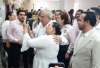 Desayuna RRM con madres stasistas; pide a medios esperar para hablar del tema agr&iacute;cola