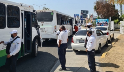 Seguir&aacute;n operativos sorpresivos en el transporte urbano para detectar mal trato de choferes: Loaiza