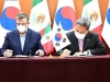 Ebrard inicia gira de trabajo en Corea del Sur y se re&uacute;ne con su hom&oacute;logo Park Jin