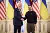 Joe Biden se re&uacute;ne con Zelenski en un encuentro hist&oacute;rico en Kiev para refrendar su apoyo en la guerra