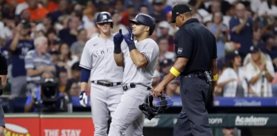 Yankees completan barrida ante Astros al ganar 6-1 con otro jonr&oacute;n de Dom&iacute;nguez