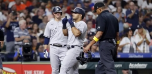 Yankees completan barrida ante Astros al ganar 6-1 con otro jonrón de Domínguez