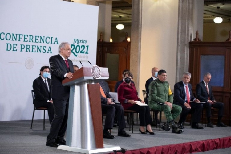 Ya disminuy&oacute; la inseguridad en Zacatecas, afirma AMLO