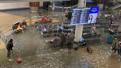 Apocal&iacute;pticas inundaciones tienen en alerta a Nueva Zelanda