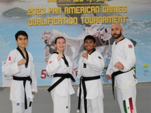 Enaltecen a M&eacute;xico; Para taekwondo hay 11 plazas para Parapanamericanos