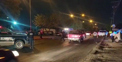 Chillaron las llantas de la Silverado, pero no evit&oacute; la muerte del peat&oacute;n, en Mazatl&aacute;n.