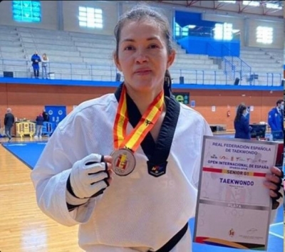 &acute;Chayito&acute; Espinoza gan&oacute; plata en Abierto de Espa&ntilde;a
