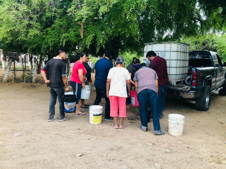 Apoya Gobierno con 500 mil pesos para destrabar el corte de agua en Navolato