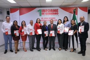 El Alcalde Jorge Bojórquez entrega al Cabildo de Navolato su Primer Informe de Gobierno