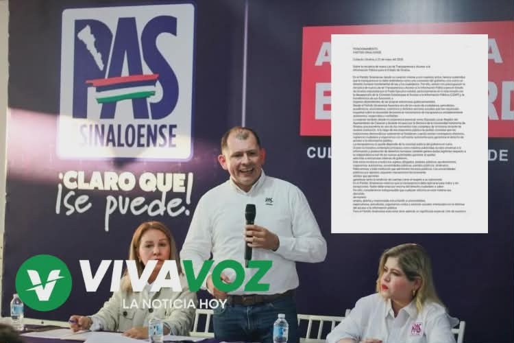 Se opone el PAS a la Ley de Transparencia impulsada por Rocha: Robespiere Liz&aacute;rraga