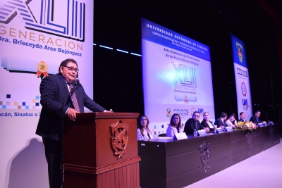 Egresa la XLII Generaci&oacute;n de Especialidades M&eacute;dicas del Centro de Investigaci&oacute;n y Docencia en Ciencias de la Salud (CIDOCS) de la UAS